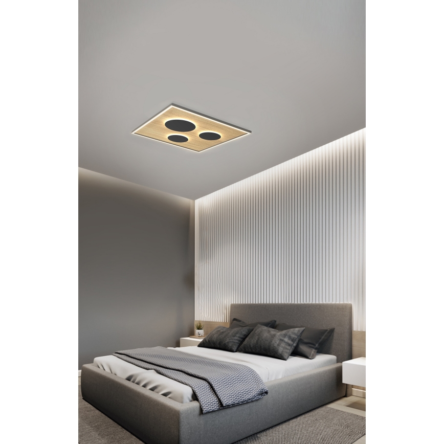 Wofi 9012-306L - Iluminação de teto LED com regulação DIJON LED/40W/230V