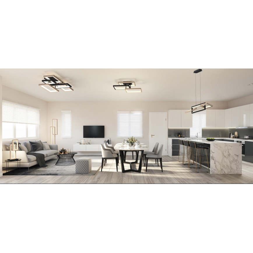 Wofi 9022-306M - Luminária de teto LED dimmerizável MATERA LED/37W/230V
