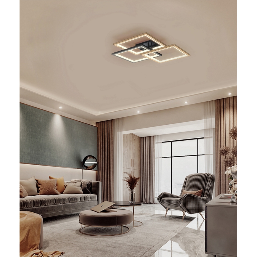 Wofi 9022-306S - Iluminação de teto LED com regulação MATERA LED/40W/230V