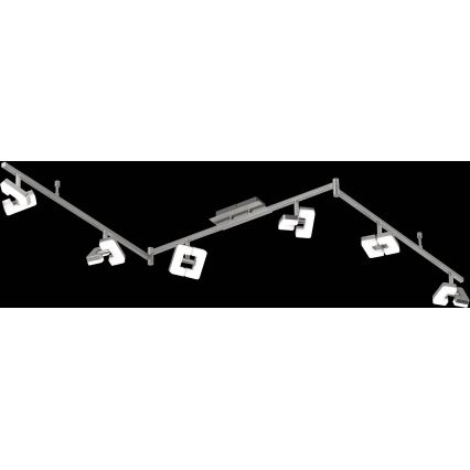 Wofi 9026.06.64.5000 - Foco LED ZARA 6xLED/5,2W/230V