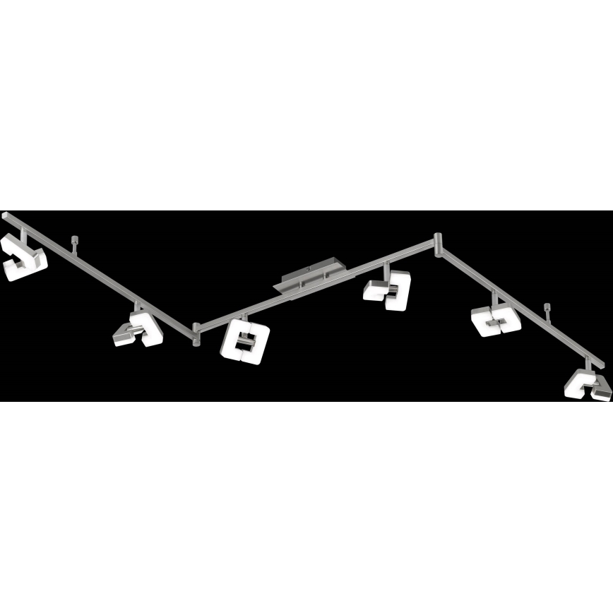 Wofi 9026.06.64.5000 - Foco LED ZARA 6xLED/5,2W/230V