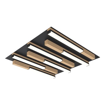 Wofi 9031-606 - Luminária de teto LED dimmerizável PALERMO LED/26W/230V seringueira
