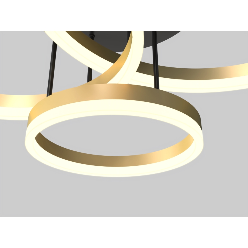 Wofi 9049-401 - Lustre de teto LED dimável PERPIGNAN LED/51W/230V dourado