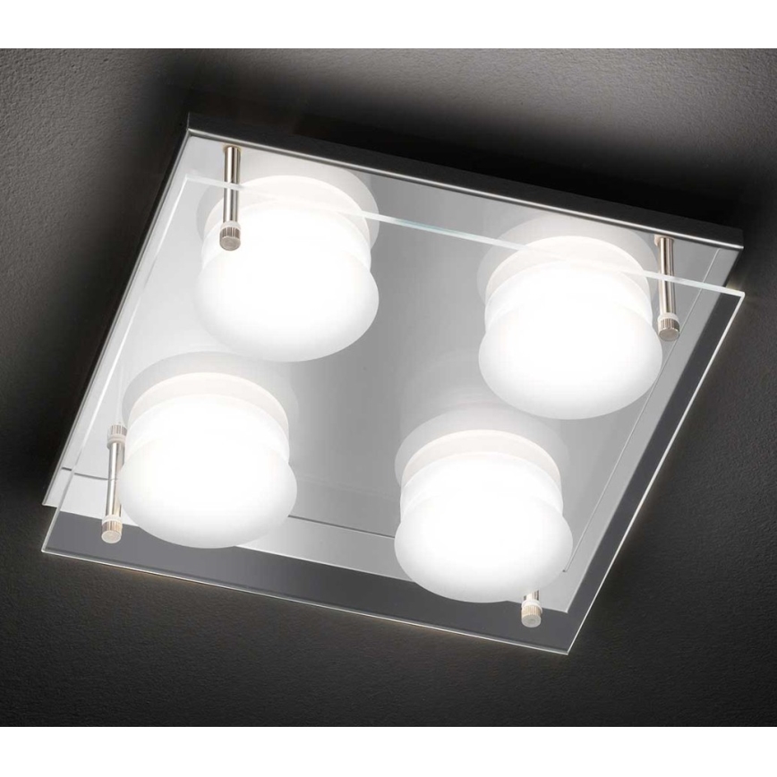 Wofi 9058.04.01.6000 - Luz de Teto LED ENVY 4xLED/5,5W/230V