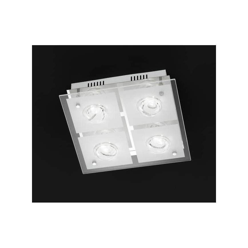 Wofi 9105.04.01.6300 - Iluminação de teto LED TYRA 4xLED/4W/230V