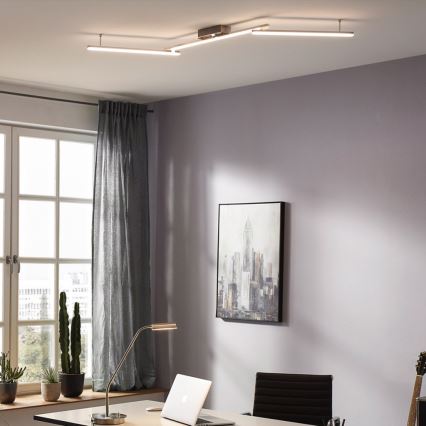 Wofi 9163.03.01.0000 - Candelabro integrado LED CLAY 3xLED/10W/230V