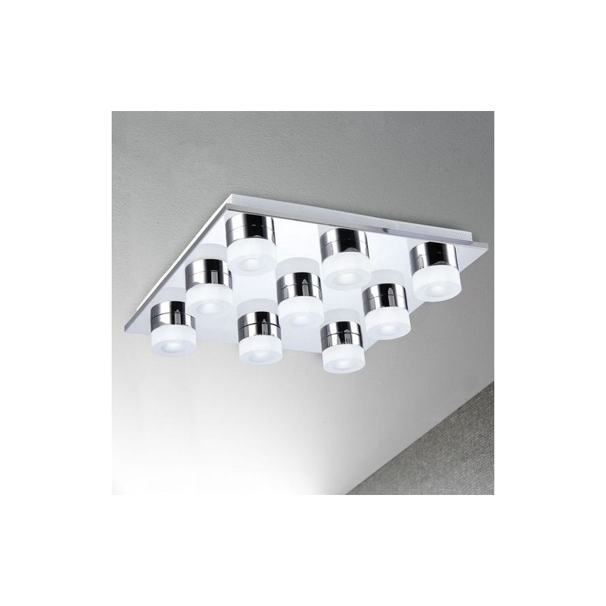 Wofi 9175.09.01.0000 - Iluminação de teto LED com regulação LOGAN 9xLED/4,2W/230V