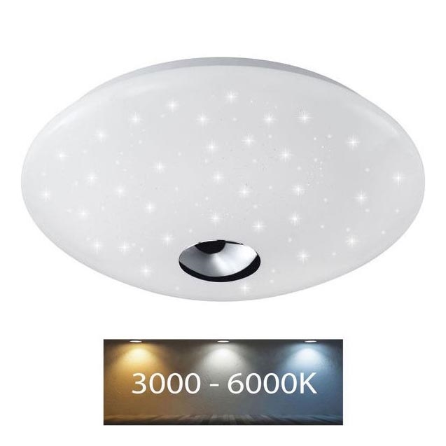 Wofi 9315.01.06.6320 - Iluminação de teto LED FOCUS LED/15W/230V 3000/4200/6500K diâmetro 32 cm