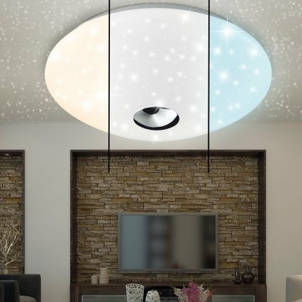 Wofi 9315.01.06.6320 - Iluminação de teto LED FOCUS LED/15W/230V 3000/4200/6500K diâmetro 32 cm