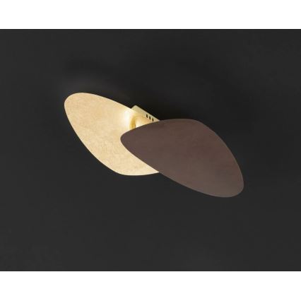Wofi 9551.02.15.9420 - Iluminação de teto LED BELANA LED/12,5W/230V 3000K dourado