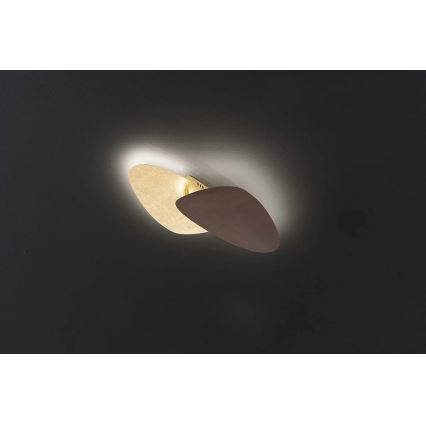 Wofi 9551.02.15.9420 - Iluminação de teto LED BELANA LED/12,5W/230V 3000K dourado