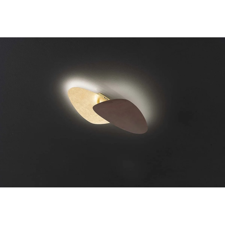 Wofi 9551.02.15.9420 - Iluminação de teto LED BELANA LED/12,5W/230V 3000K dourado