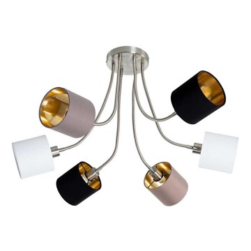 Wofi 9609.06.10.9000 - Candelabro suspenso CHARME 6xE14/40W/230V