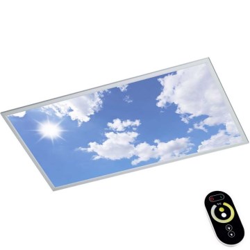 Wofi 9693.01.70.6200 - Iluminação de teto LED com regulação LIV LED/44W/230V 2800-5500K + controlo remoto