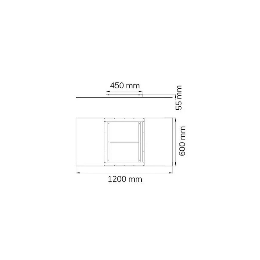 Wofi 9693.01.70.6200 - Iluminação de teto LED com regulação LIV LED/44W/230V 2800-5500K + controlo remoto