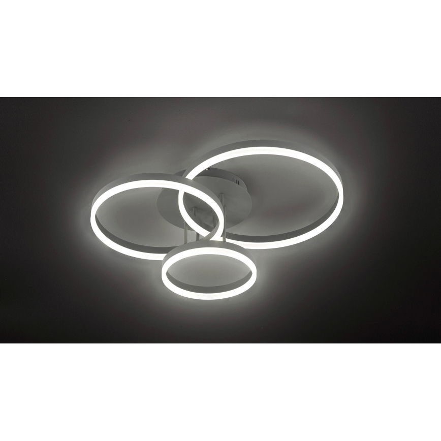Wofi 9822.03.88.9000 - Candelabro integrado LED com regulação VAASA LED/58W/230V