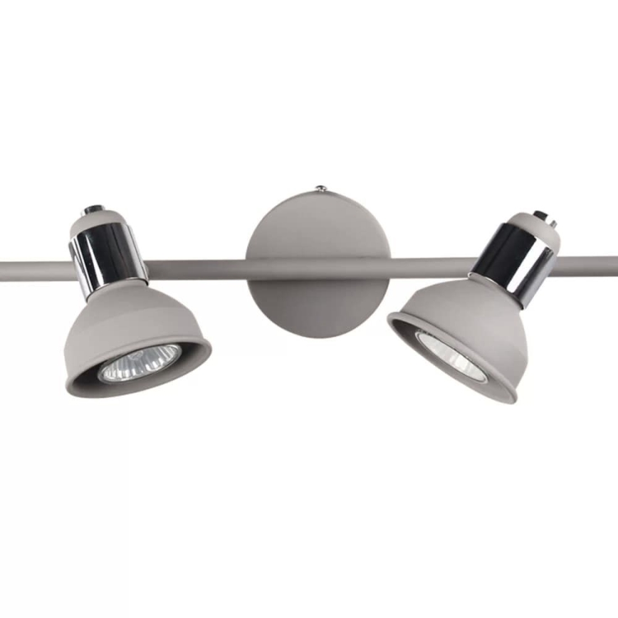 Wofi 984104509000 - Foco ISABEL 4xGU10/28W/230V cinzento