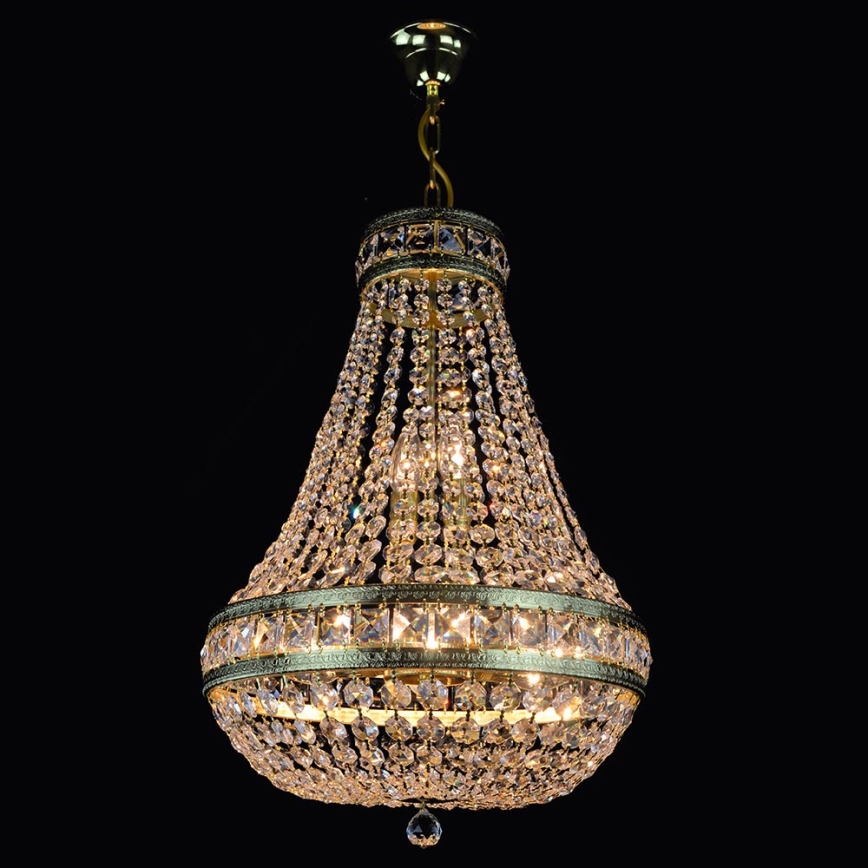 Wranovsky JWZ014060100-8 - Candelabro de cristal de corrente STOCKHOLM 8xE14/40W/230V
