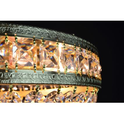 Wranovsky JWZ014060100 - Candelabro de cristal integrado STOCKHOLM 6xE14/40W/230V