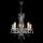Wranovsky JWZ102052101 - Candelabro de cristal de corrente DE LUXE 5xE14/40W/230V