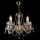 Wranovsky JWZ109052100 - Candelabro de cristal de corrente BALANCE 5xE14/40W/230V