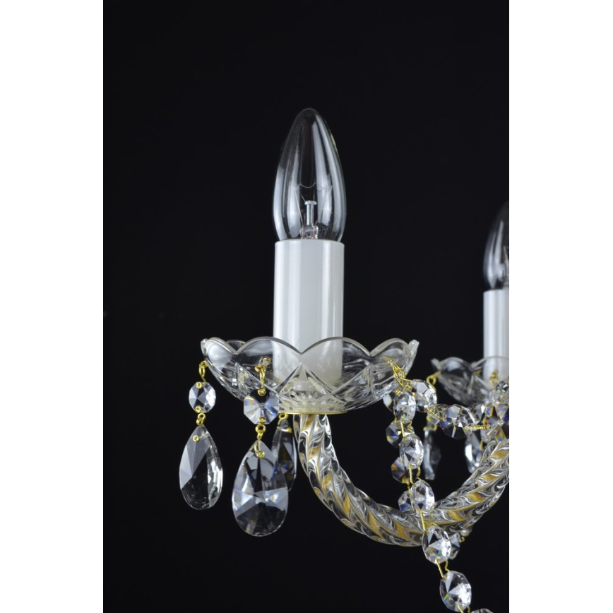 Wranovsky JWZ109052100 - Candelabro de cristal de corrente BALANCE 5xE14/40W/230V