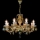 Wranovsky JWZ1140821008003 - Candelabro de cristal de corrente FINESSE 8xE14/40W/230V