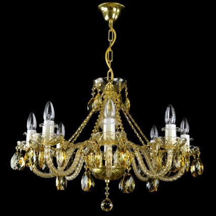 Wranovsky JWZ1140821008003 - Candelabro de cristal de corrente FINESSE 8xE14/40W/230V