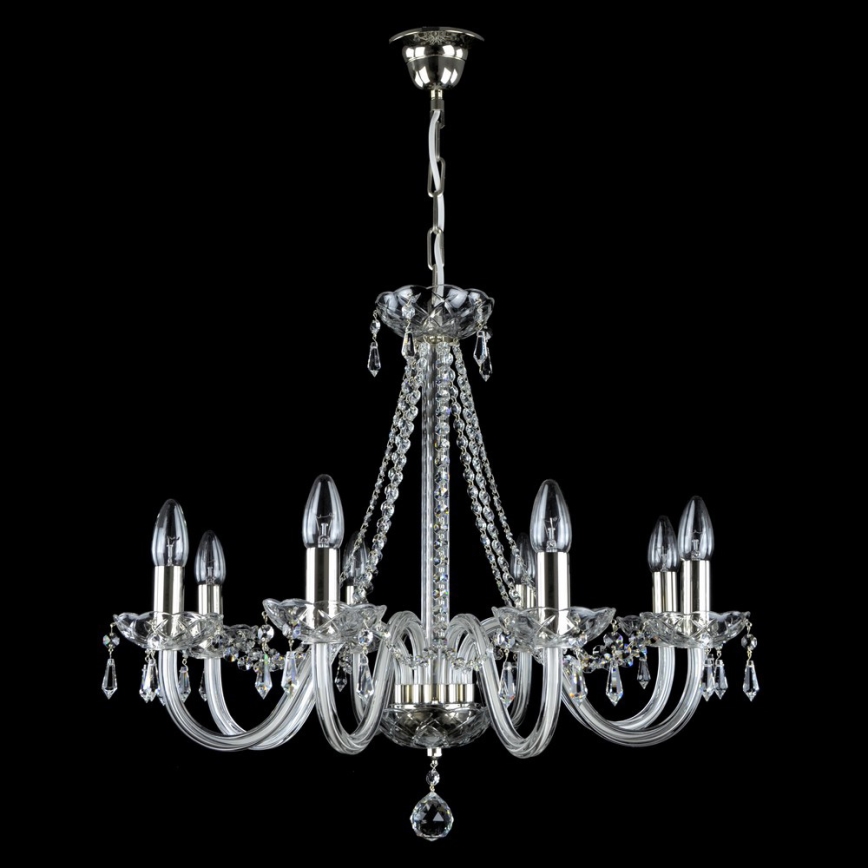 Wranovsky JWZ117082101 - Candelabro de cristal de corrente BONTON 8xE14/40W/230V