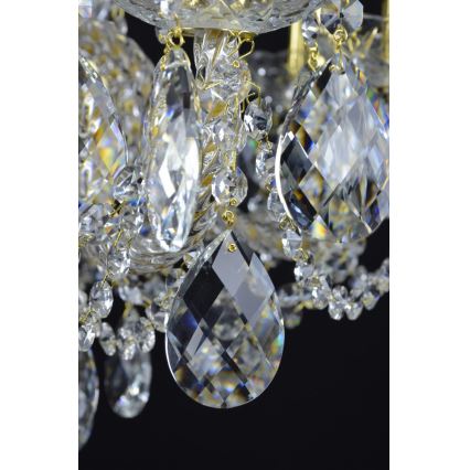 Wranovsky JWZ125122230 - Candelabro de cristal de corrente MARIERA 12xE14/40W/230V