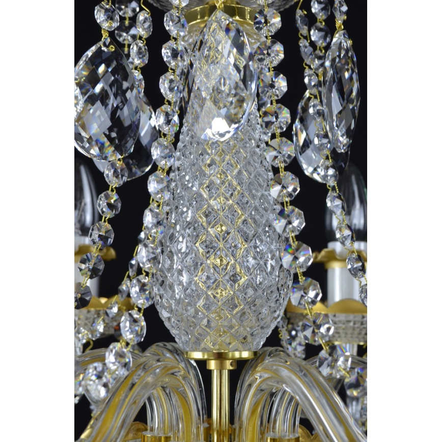 Wranovsky JWZ148062100 - Candelabro de cristal de corrente DIAMANT 6xE14/40W/230V