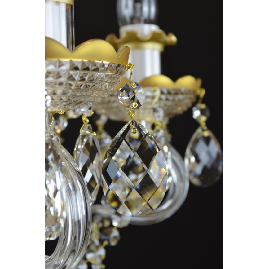 Wranovsky JWZ148062100 - Candelabro de cristal de corrente DIAMANT 6xE14/40W/230V