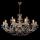 Wranovsky JWZ166182231 - Candelabro de cristal de corrente OCEAN 18xE14/40W/230V