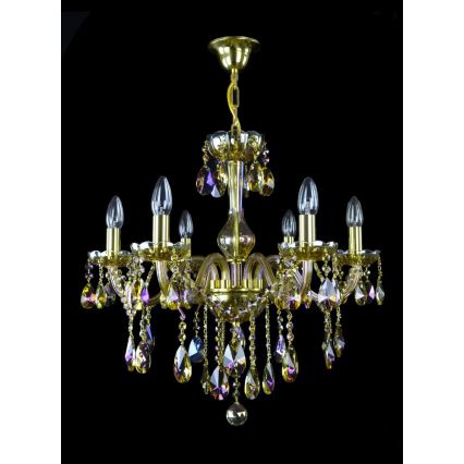 Wranovsky JWZ167061100 - Candelabro de cristal de corrente CLARIT 6xE14/40W/230V