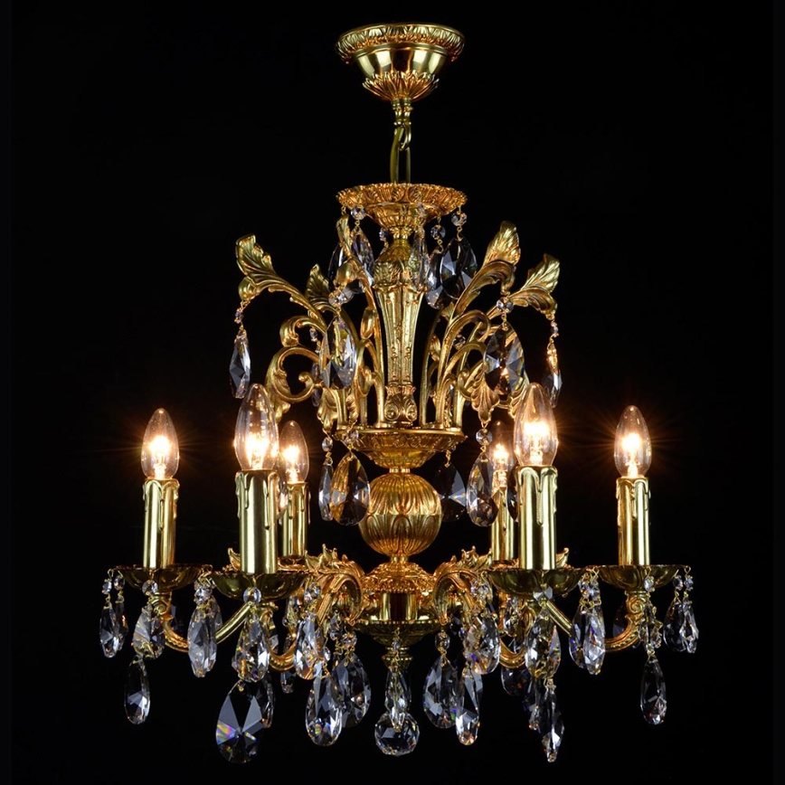 Wranovsky JWZ210061100 - Candelabro de cristal de corrente ARIES 6xE14/40W/230V