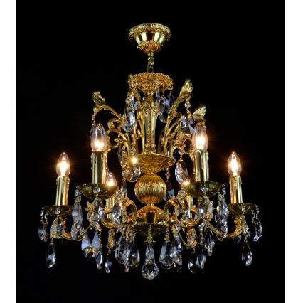 Wranovsky JWZ210061100 - Candelabro de cristal de corrente ARIES 6xE14/40W/230V