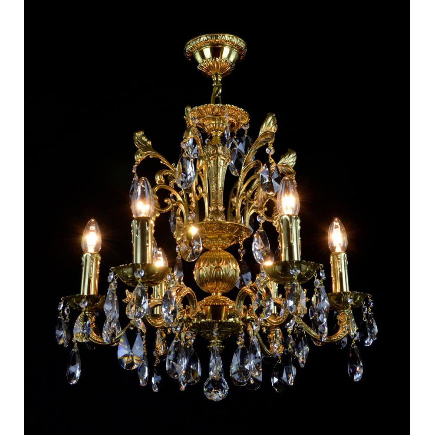 Wranovsky JWZ210061100 - Candelabro de cristal de corrente ARIES 6xE14/40W/230V