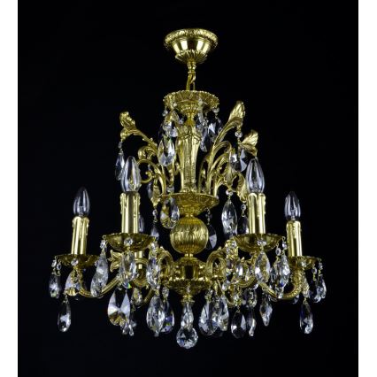 Wranovsky JWZ210061100 - Candelabro de cristal de corrente ARIES 6xE14/40W/230V