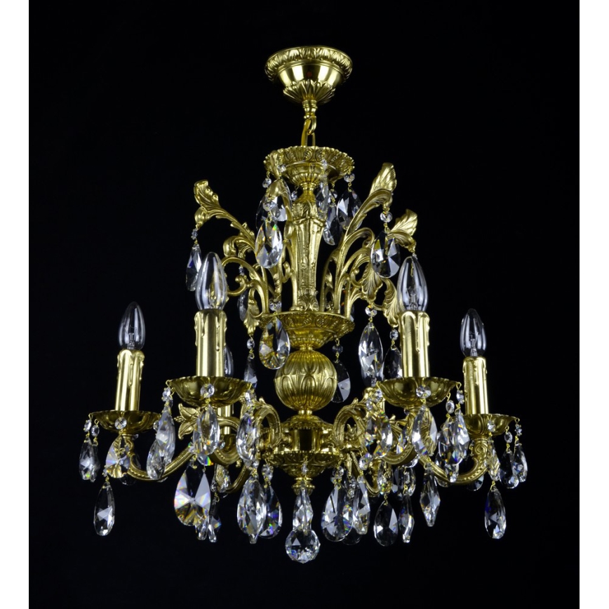 Wranovsky JWZ210061100 - Candelabro de cristal de corrente ARIES 6xE14/40W/230V