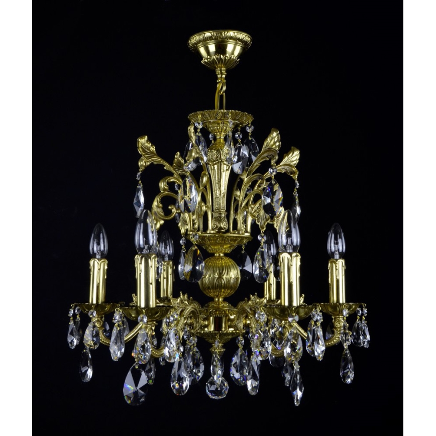 Wranovsky JWZ210061100 - Candelabro de cristal de corrente ARIES 6xE14/40W/230V