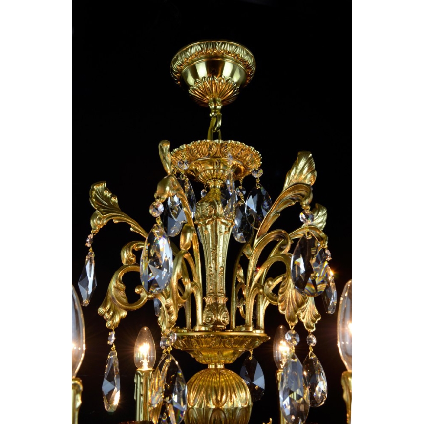 Wranovsky JWZ210061100 - Candelabro de cristal de corrente ARIES 6xE14/40W/230V