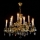 Wranovsky JWZ237121100 - Candelabro de cristal de corrente AVIOR 12xE14/40W/230V