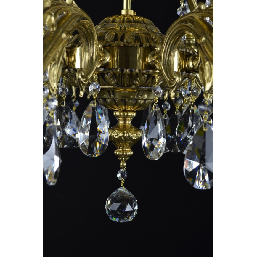 Wranovsky JWZ237121100 - Candelabro de cristal de corrente AVIOR 12xE14/40W/230V
