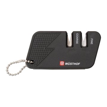 Wüsthof - Afiador de facas de bolso preto