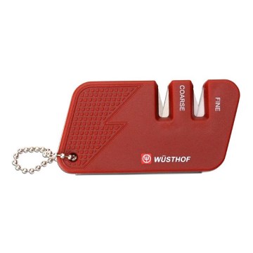 Wüsthof - Afiador de facas de bolso vermelho