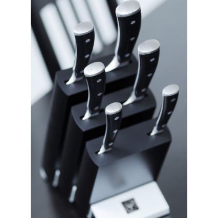 Wüsthof - Conjunto de facas de cozinha com suporte CLASSIC IKON 7 peças freixo/preto