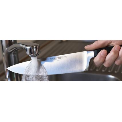 Wüsthof - Conjunto de facas de cozinha CLASSIC IKON 3 pcs preto