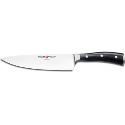 Wüsthof - Conjunto de facas de cozinha CLASSIC IKON 3 pcs preto