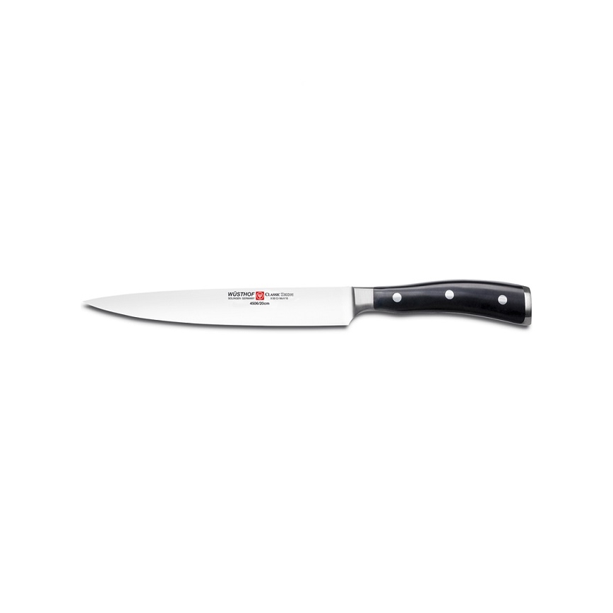 Wüsthof - Conjunto de facas de cozinha CLASSIC IKON 3 pcs preto