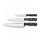 Wüsthof - Conjunto de facas de cozinha GOURMET 3 pçs preto